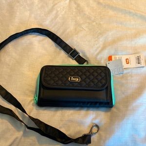 Lug brand rfid wallet cross body or wallet style